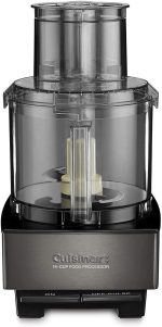 Cuisinart Food Processor 14-Cup Vegetable Chopper for Mincing, Dicing, Shredding, Puree & Kneading Dough, Black Stainless, DFP-14BKSY