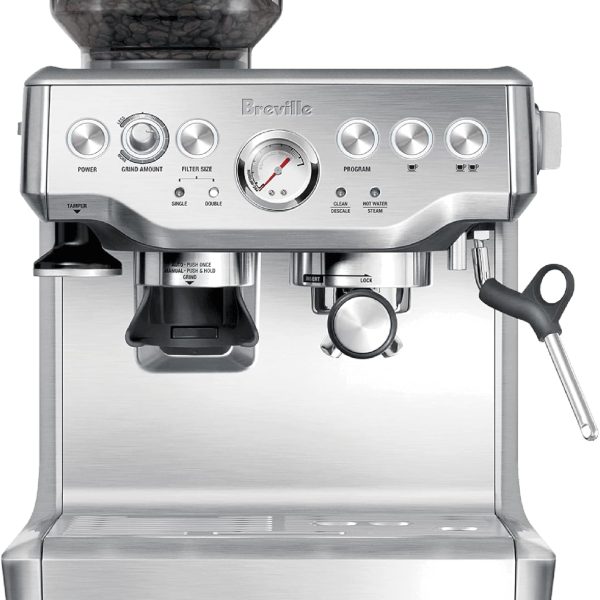 Breville Barista Express Espresso Machine BES870XL, Brushed Stainless Steel