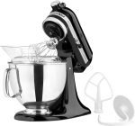 KitchenAid Artisan Series 5 Quart Tilt Head Stand Mixer with Pouring Shield KSM150PS, Onyx Black - Image 5