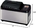 Zojirushi BB-PDC20BA Home Bakery Virtuoso Plus Breadmaker, 2 lb. loaf of bread