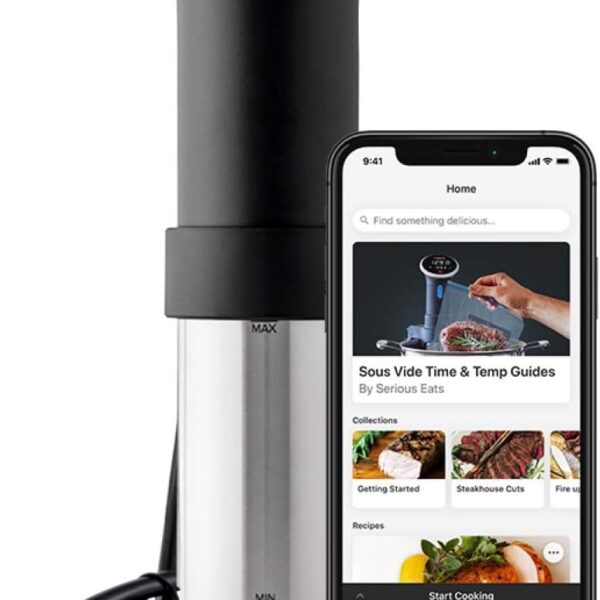 Anova Culinary Sous Vide Precision Cooker 2.0 (WiFi), 1000 Watts