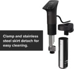 Anova Culinary Sous Vide Precision Cooker Pro, 1200 Watts, Black and Silver