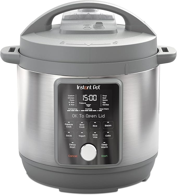 Instant Pot, 8-Quart Whisper Quiet 9-in-1 Electric Pressure Cooker Instant Pot, 8-Quart Whisper Quiet 9-in-1 Electric Pressure Cooker