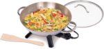 Presto 5900 1500-Watt Stainless-Steel Electric Wok
