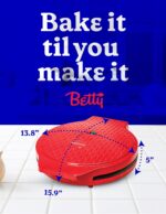 Betty Crocker Countertop Pizza Maker, 1440-Watt Pizza Maker Machine for Home, BC-2958CR