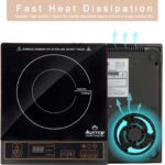Duxtop 1800W Portable Induction Cooktop Countertop Burner, Gold 8100MC/BT-180G3