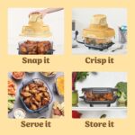 Ninja | Air Fryer | Crispi 4-in-1 Portable Cooking System