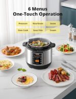 COMFEE’ 7-in-1 Small Electric Pressure Cooker