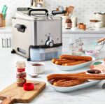 T-fal 3.5L Stainless Steel Deep Fryer with Basket for Home Use, 1700W, Deep Fryer with Oil Filtration, Temp Control, Digital Timer