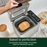 Cuisinart Bread Maker Machine, Stainless Steel Convection Bread Machine with 16 Menu Options, 3 Loaf Sizes Up to 2 Lb., 3 Crust Colors, Includes Measuring Cup, Spoon & Kneading Hook, CBK-210 - Image 2