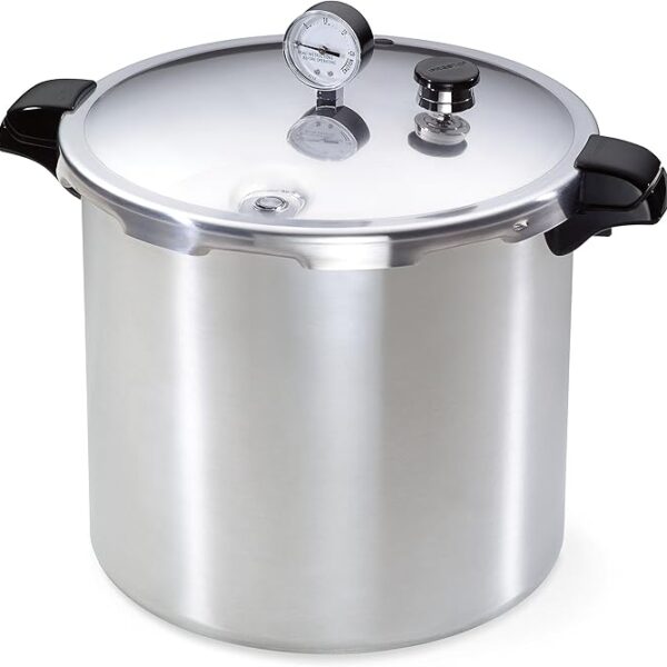 Presto 01781 Pressure Canner and Cooker, 23 qt, Silver