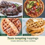 Cuisinart Double Flip Belgian Waffle Maker, WAF-F40NAS