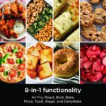 Ninja Flip Toaster Oven&Air Fryer, 8-in-1 Functionality, Flip Up&Away Capability for Storage Space, LargeCapacity, Air Fry Basket, SheetPan, Wire Rack&Removable Crumb Tray, Stainless,1800 watts, SP151
