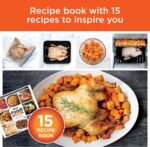 Ninja Air Fryer & Toaster Oven | Foodi Series, XL Pro Air Oven Kitchen Countertop Convection | 10-in-1 Functions | Fits a 5-lb Chicken & Sheet Pan of Vegetables | 1800 Watts | Stainless Steel | DT201