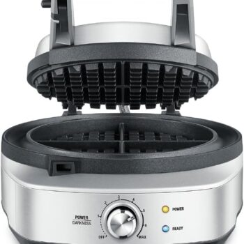 Breville No-Mess Classic Waffle Maker BWM520XL, Brushed Stainless Steel