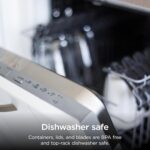 Ninja BL660 Professional Compact Smoothie & Food Processing Blender, 1100-Watts, 3 Functions -for Frozen Drinks, Smoothies, Sauces, & More, 72-oz.* Pitcher, (2) 16-oz. To-Go Cups & Spout Lids, Gray