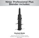 Ninja BN701 Professional Plus Blender, 1400 Peak Watts, 3 Functions for Smoothies, Frozen Drinks & Ice Cream with Auto IQ, 72-oz.* Total Crushing Pitcher & Lid, Dark Grey
