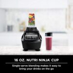 Ninja Mega Kitchen System, 1500W, 72 oz. Full-Size Blender & 8-Cup Food Processor with (2) 16 oz. To-Go Cups, Total Crushing Technology - Smoothies, Ice Crushing, Purees, Dough & More, Black, BL770