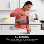 Ninja Professional Blender 1000W, Total Crushing Technology- Smoothies, Ice Crushing & Frozen Fruit, Full-Size Countertop Blender, 72-oz. Pitcher, Black & Grey, BL610