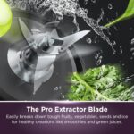 Ninja BN301 Nutri-Blender Plus Compact Personal Blender, 900-Peak-Watt Motor, Frozen Drinks, Smoothies, Sauces & More, (3) 20 oz. To-Go Cups, (2) Spout-Lids (1) Storage-Lid, Dishwasher Safe, Silver