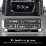 Ninja Professional Blender 1000W, Total Crushing Technology- Smoothies, Ice Crushing & Frozen Fruit, Full-Size Countertop Blender, 72-oz. Pitcher, Black & Grey, BL610