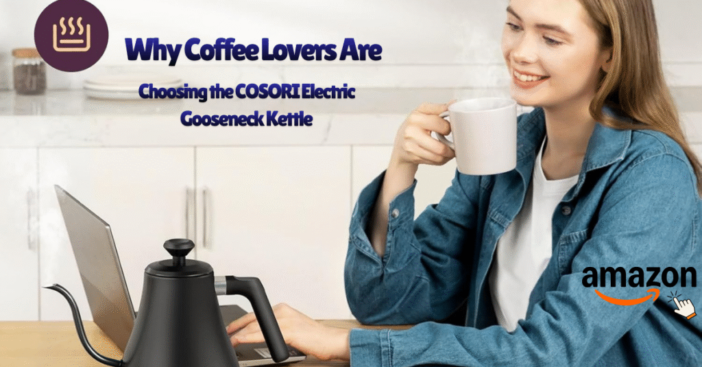 COSORI Electric Gooseneck Kettle