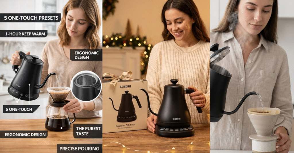 COSORI Electric Gooseneck Kettle