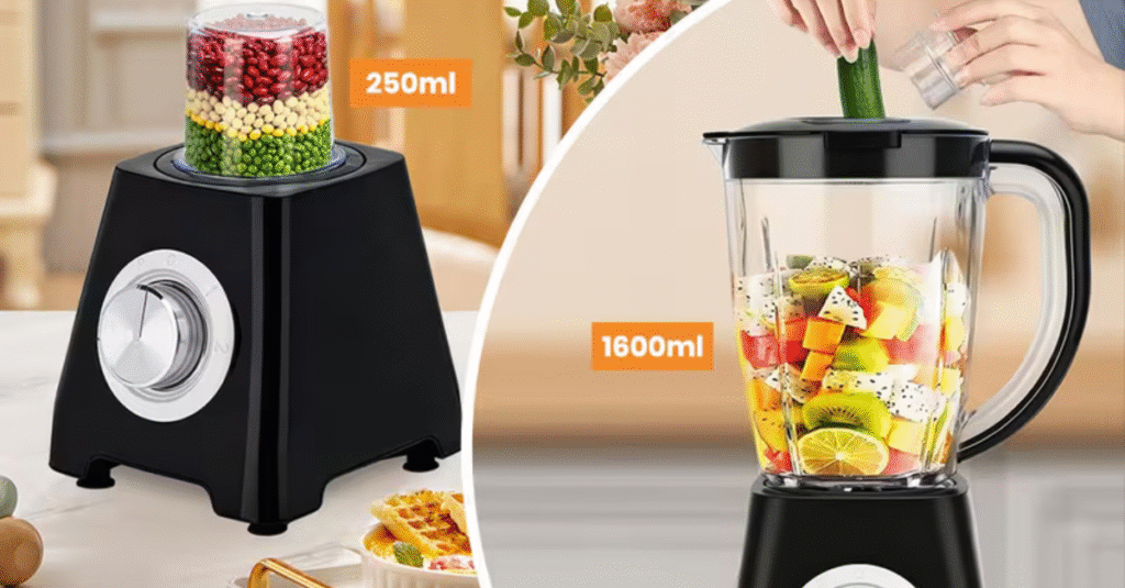 2-in-1 kitchen blender and grinder
