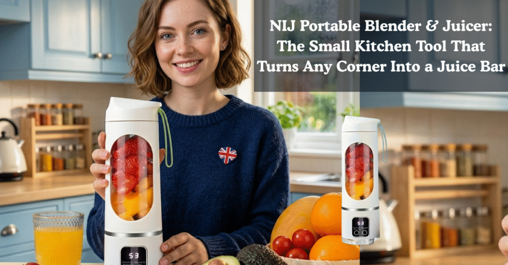NIJ Portable Blender & Juicer