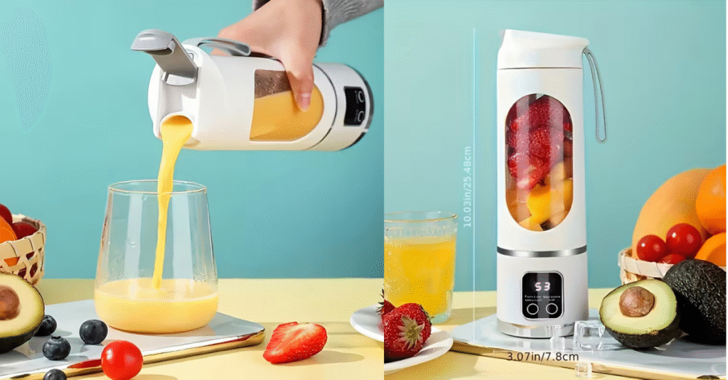 NIJ Portable Blender & Juicer