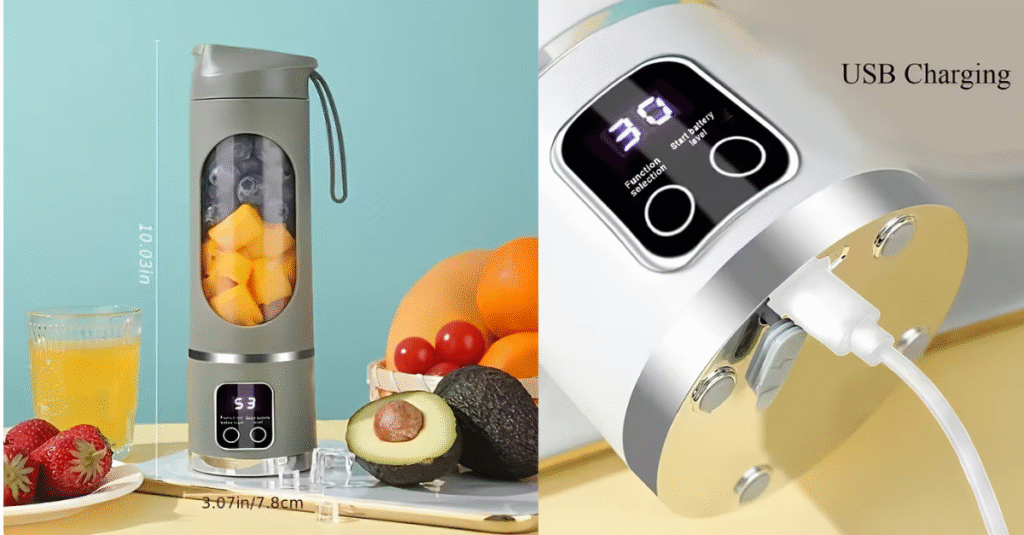 NIJ Portable Blender & Juicer