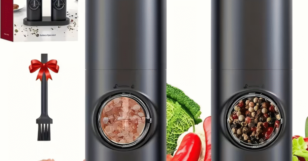 MERTTURM Electric Salt and Pepper Grinder