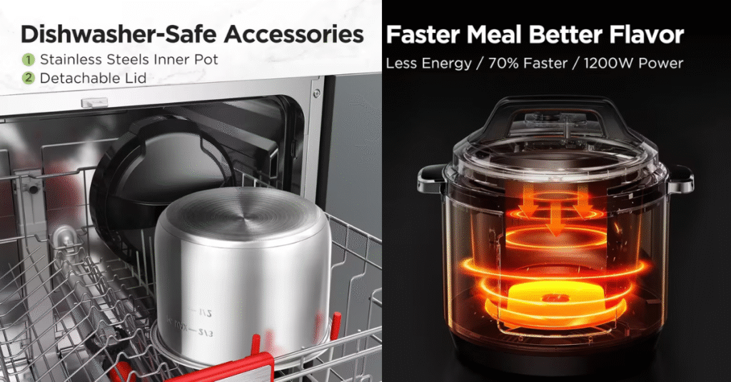 MIDEA 7.6L Pressure Cooker